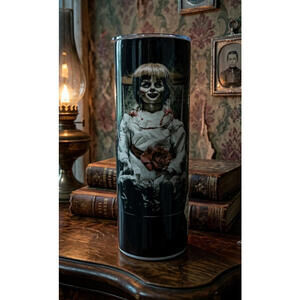 20 oz Annabelle Stainless Steel Tumbler with Lid, Straw